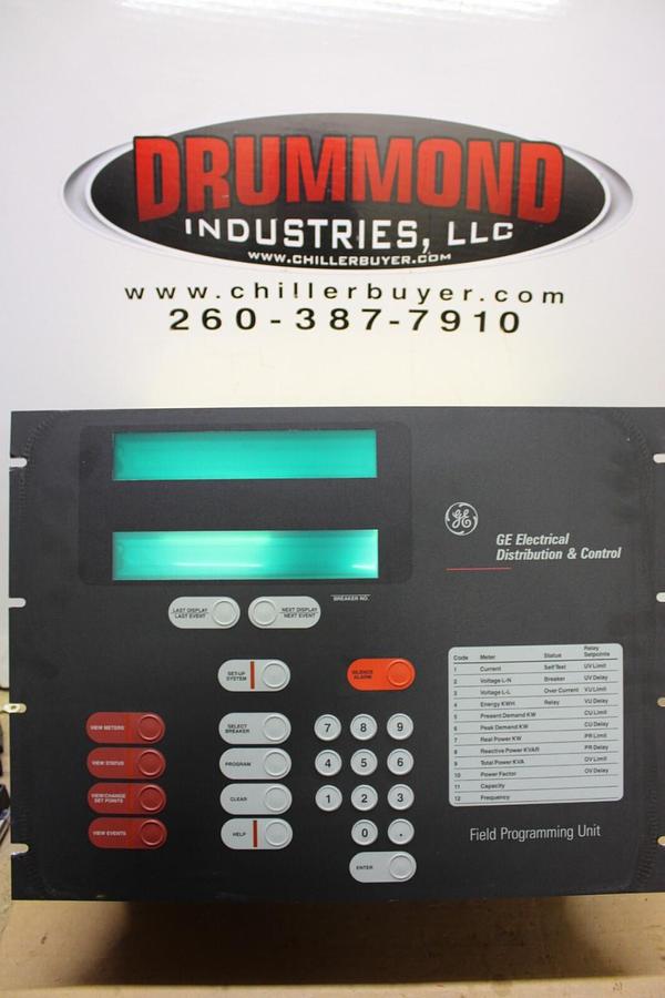 Used GE FIELD PROGRAMMING UNIT TFPU2DG2 MICROVERSA TRIP **WARRANTY**