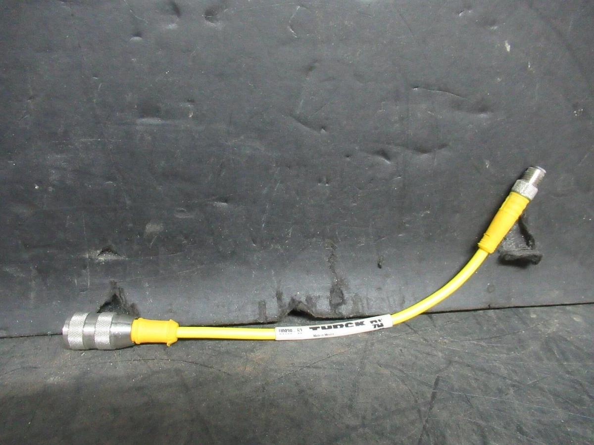 Used TURCK RK4.4T-0.2-PSG4M EUROFAST DUAL-ENDED CORDSET **WARRANTY INCLUDED**