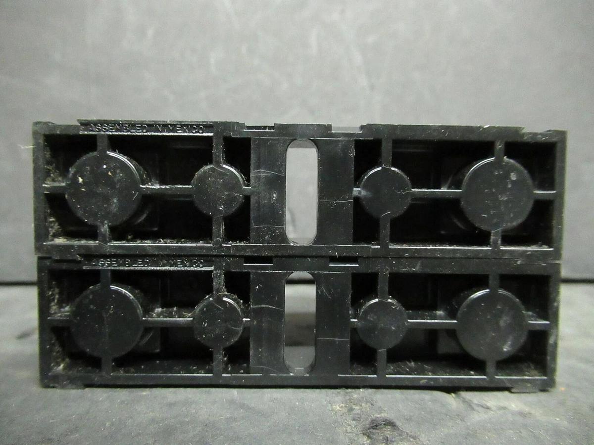 Used LITTELFUSE FUSE LUG SET L60030C2PQ 600 VOLTS 30 AMP **WARRANTY INCLUDED!**