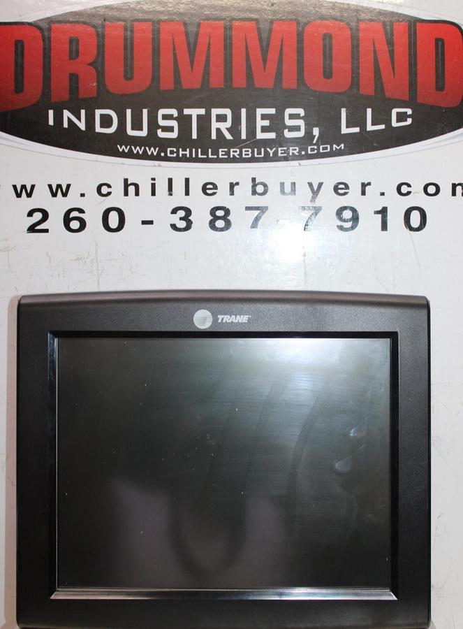 Used TRANE ADAPTIVIEW CHILLER DISPLAY TOUCH SCREEN X13760326050 REV. N 24 VDC