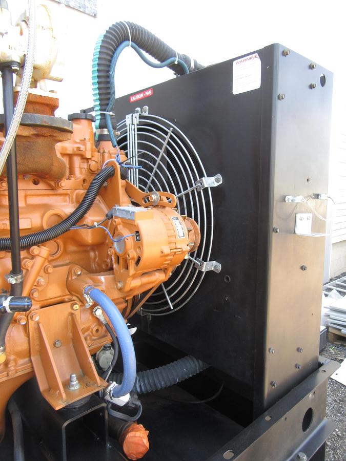 Used 60 KW DIESEL GENERATOR GENERAC 120/240 VOLT SINGLE PHASE 389 HOURS VIDEO WE SHIP