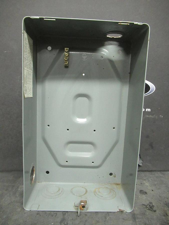 Used SQUARE D CLASS 8903 TYPE LXG 30 SERIES B CONTACTOR / STARTER ENCLOSURE 12 X 7.25