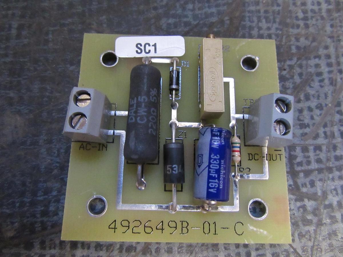 Used CARRIER SIGNAL CONVERSION CIRCUIT BOARD 492649B-01-C **WARRANTY INCLUDED**