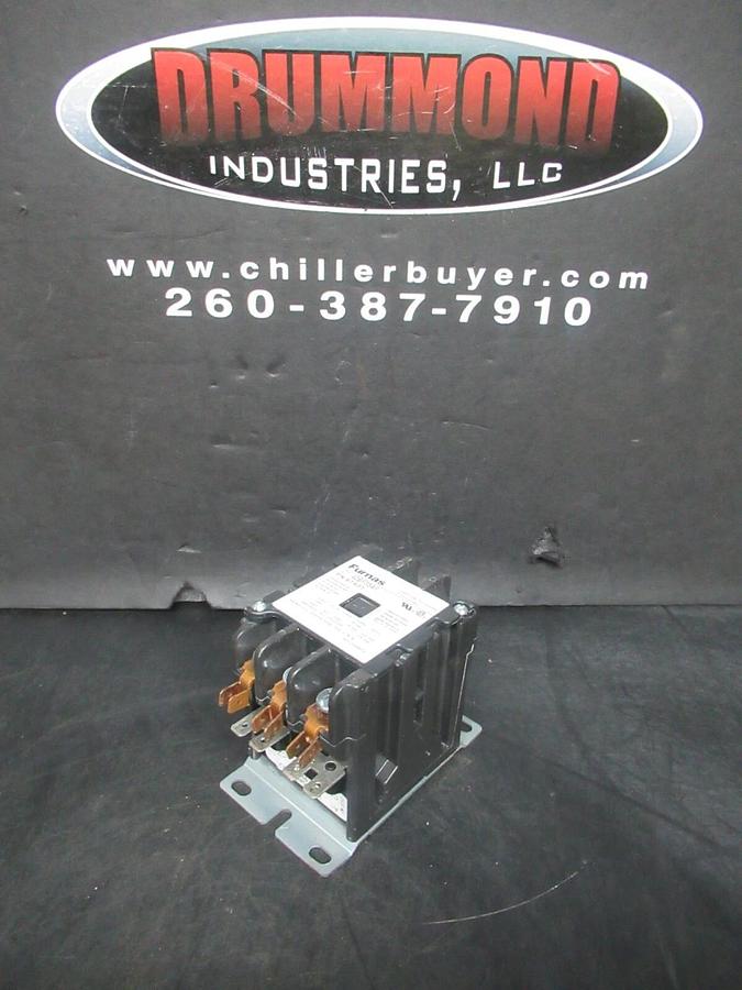 Used FURNAS CONTACTOR 42BF35AF 30 AMP 40 A RES 600 VAC 3-POLE 15 HP **WARRANTY**