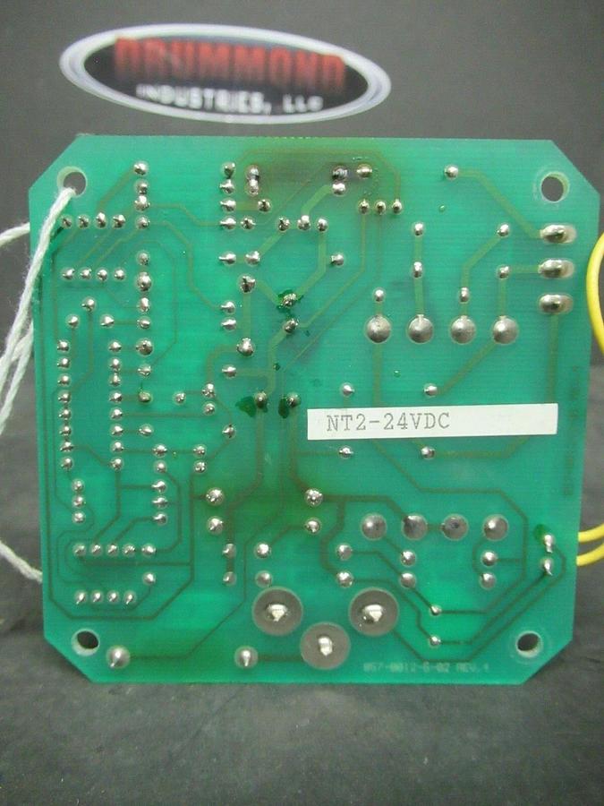 Used PANALARM NT2 ELECTRONIC ALARM CIRCUIT BOARD: 057-0012-5-03 REV. 4 24 VDC