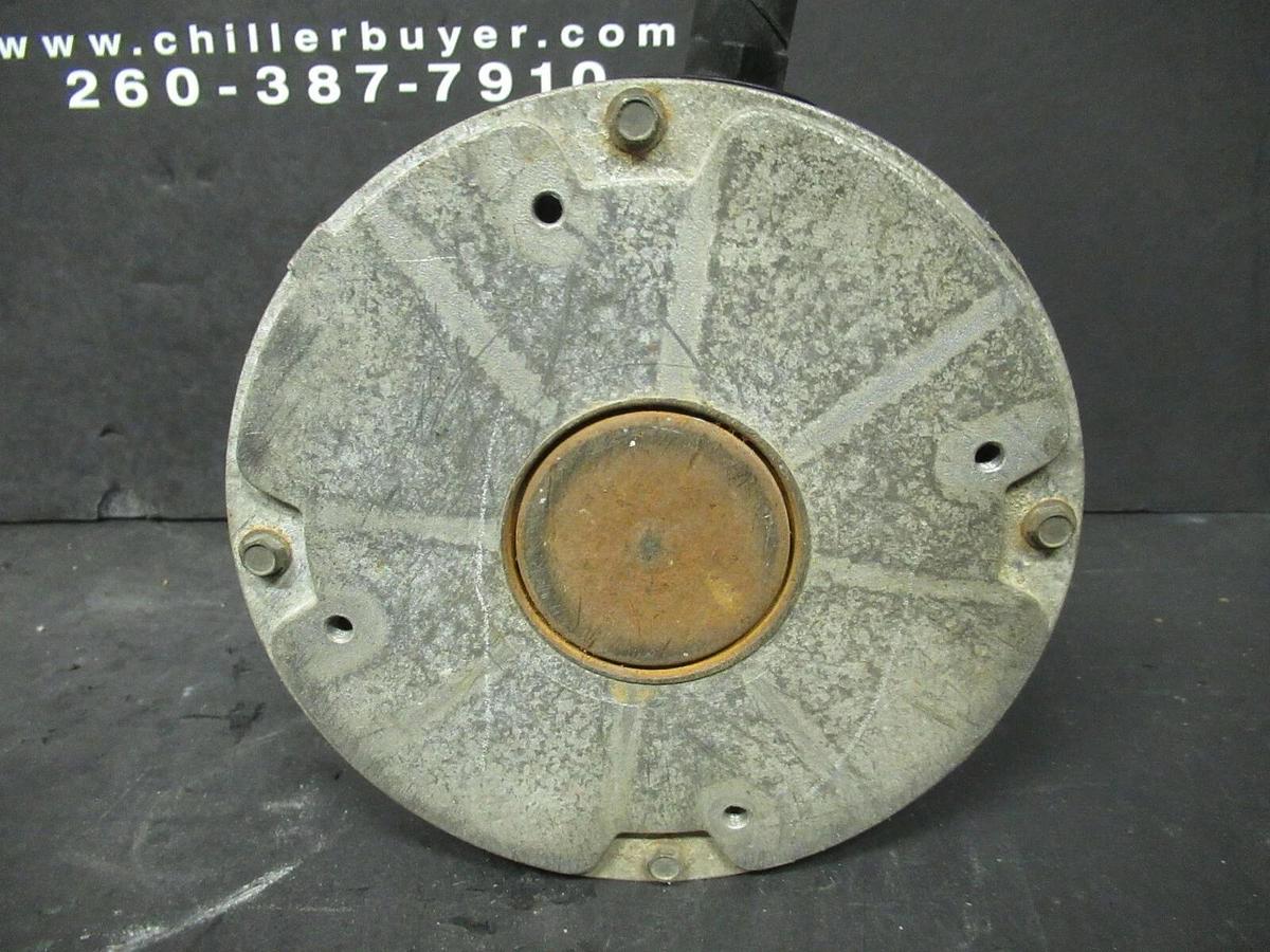 Used PROTECH 1/5 (0.20) HP ELECTRIC MOTOR K55HXLYK-0302 850 RPM 460 VAC 1 PH FR 48Y