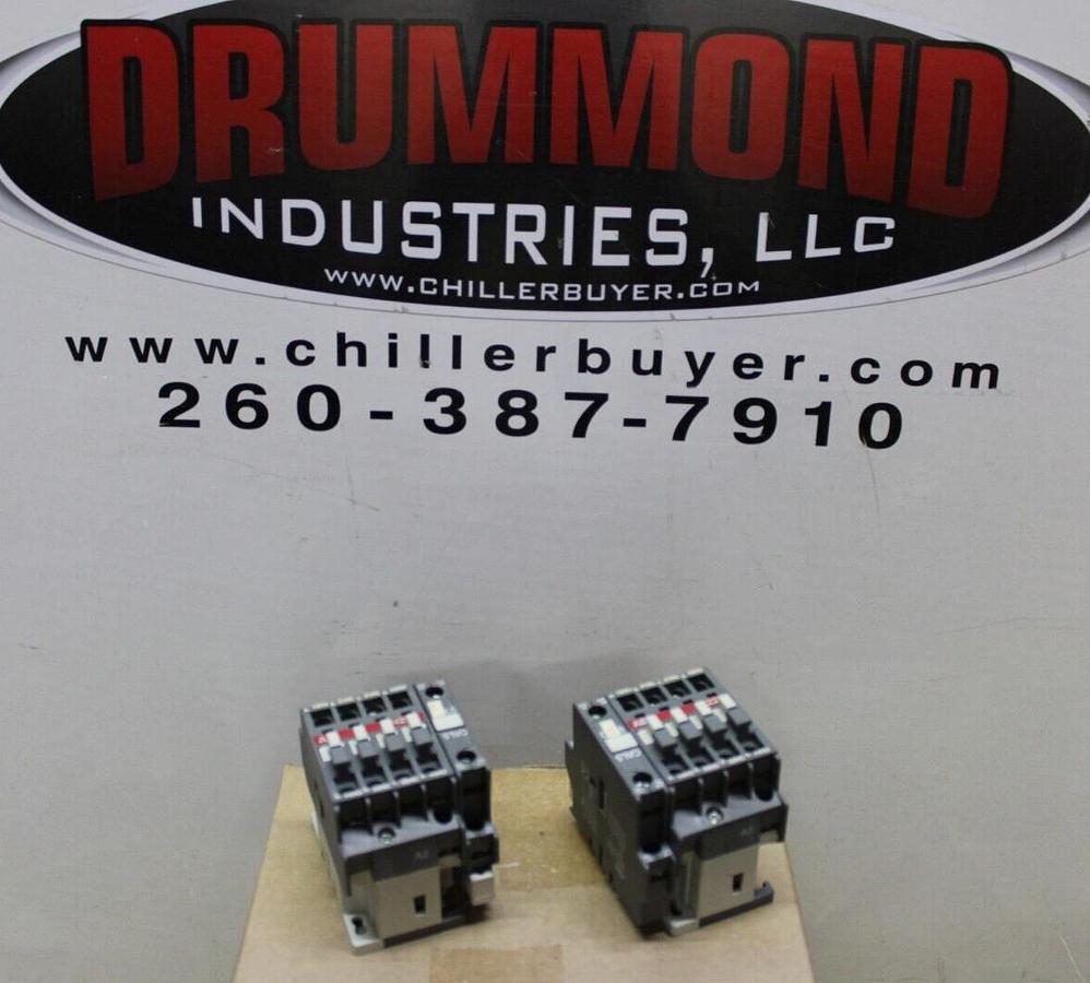 Used LOT OF 2 ABB CONTROL RELAY N22E 16 AMP 600 VAC COIL: 110/120V **WARRANTY**