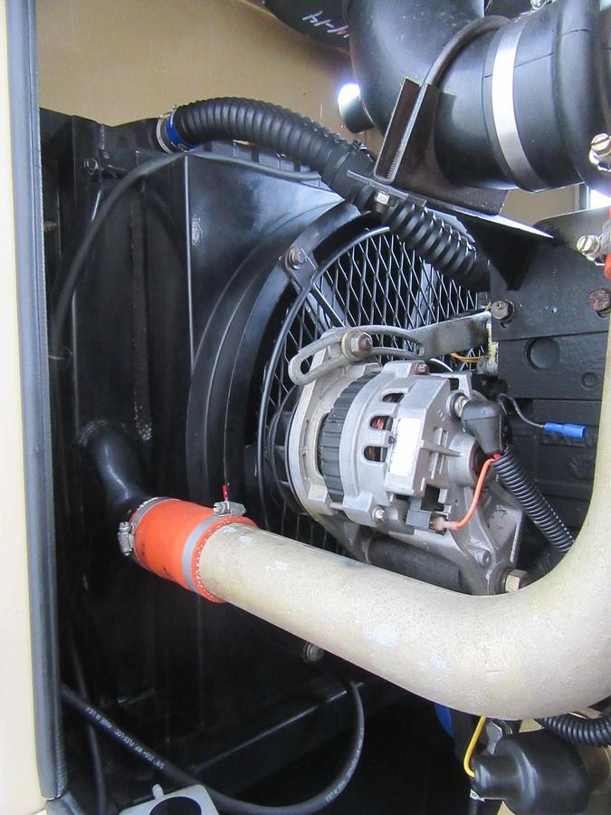 Used 50 KW DIESEL GENERATOR GENERAC 120/240V 1 PH ONLY 137.5 HRS  ENCLOSED 50 KW