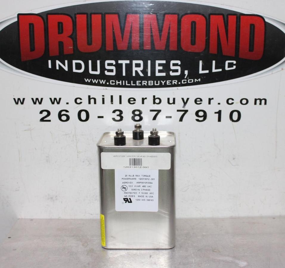 Used POWERWARE AEROVOX CAPACITOR AMP0010F33SA 10 kVAR 480 VAC 3-PHASE *WARRANTY*