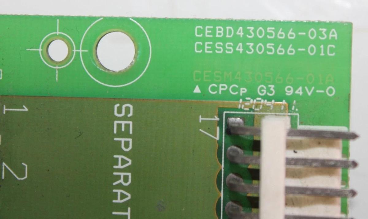 Used CARRIER HVAC TERMINAL CIRCUIT BOARD CEPL130566-01 CEBD430566-03A 48HG500382