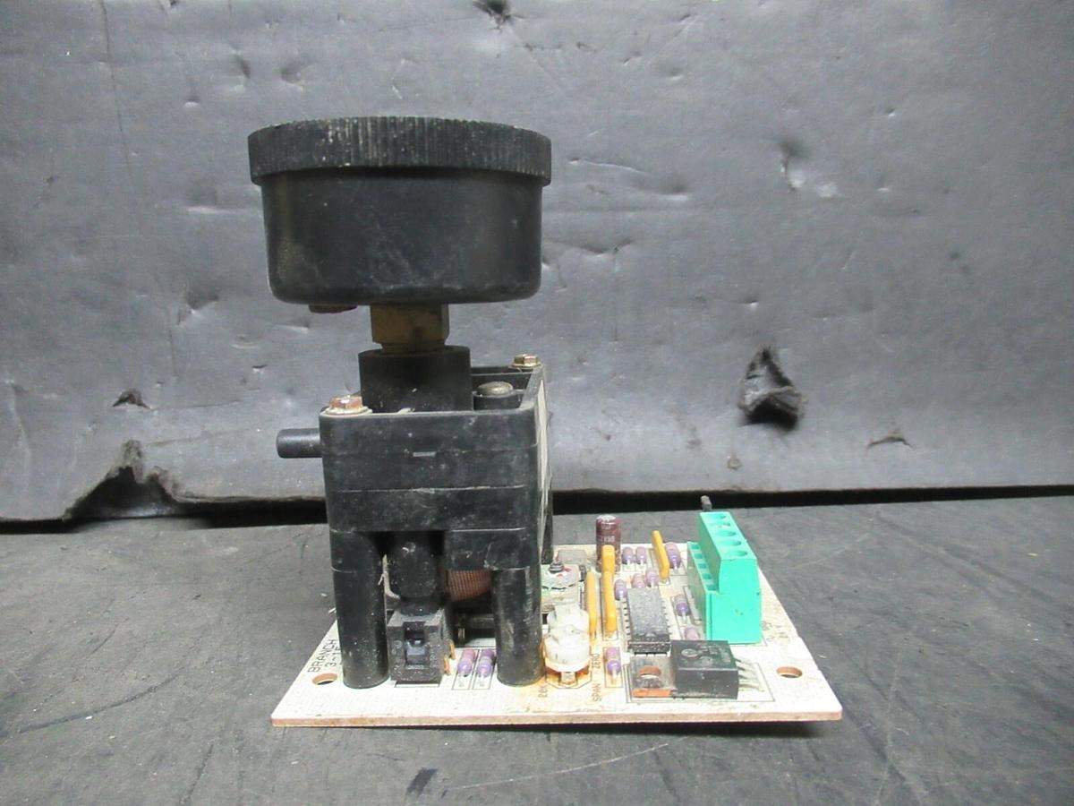 Used KMC ELECTRONIC PNEUMATIC TRANSDUCER 870-612-01 3-15 PSI W/ GAUGE **WARRANTY**