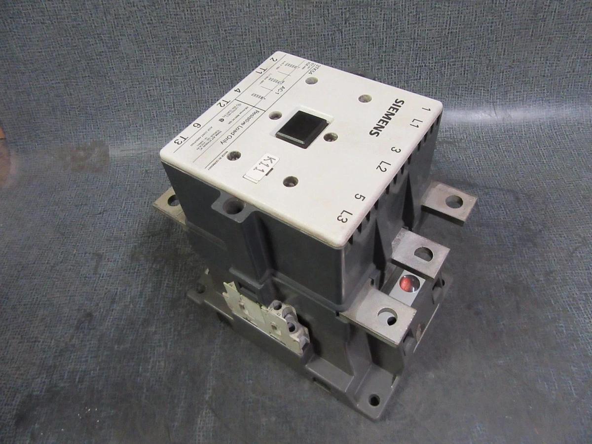 Used SIEMENS CONTACTOR 3TK54 330 AMP 600 VAC 3 PHASE COIL: 380/400V **WARRANTY**