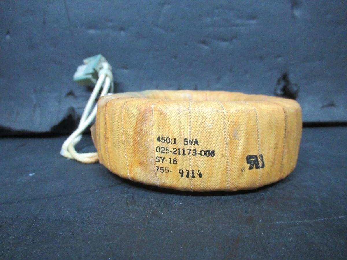 Used UNBRANDED CURRENT TRANSFORMER 025-21173-006 450:1 AMP RATIO 5 VA **WARRANTY**