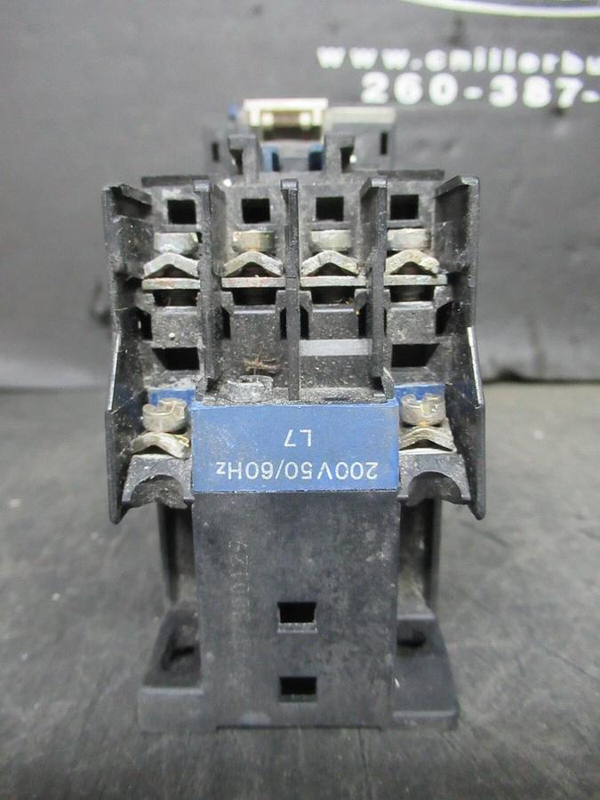 Used TELEMECANIQUE STARTER LC1D12106 W/ OVERLOAD RELAY LR2-D1316 25 AMP 600 VAC 10 HP