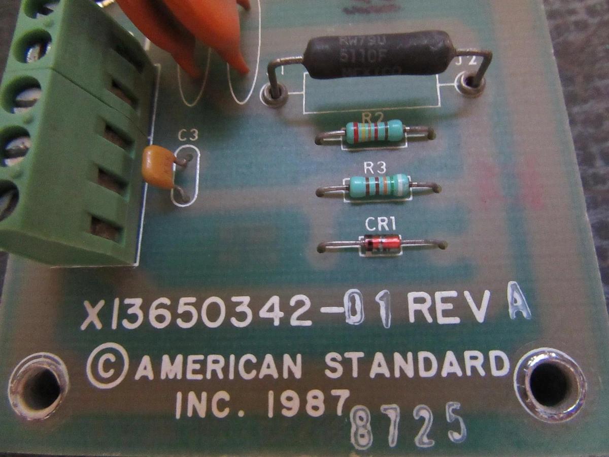 Used TRANE AMERICAN STANDARD CIRCUIT BOARD X13650342-01 REV A **WARRANTY INCLUDED**