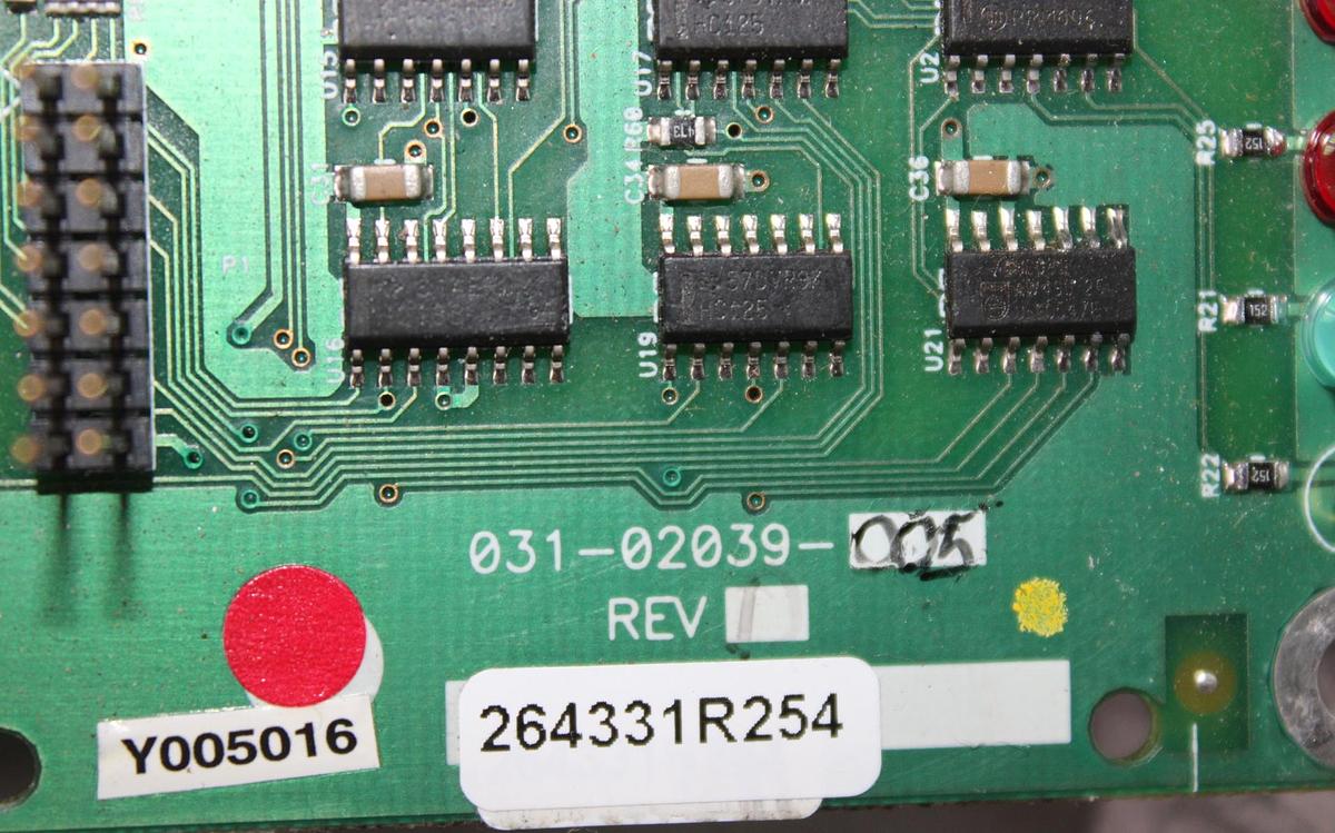 Used YORK POWER SUPPLY UNIT 025-34111-000 GLC75D-CV Y005148