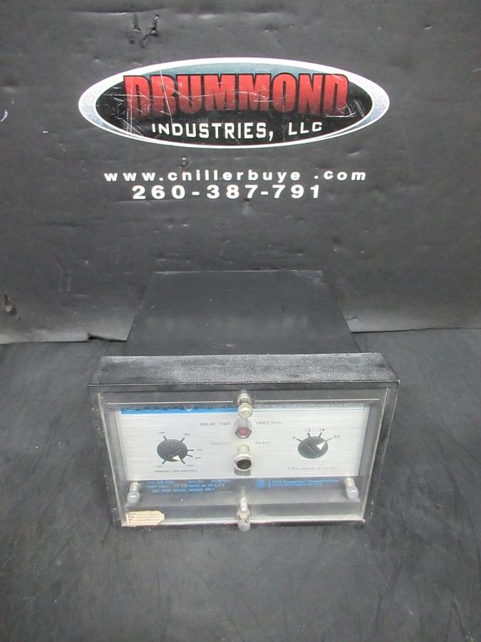 Used ITE GROUND SHIELD GROUND FAULT RELAY 202D7201 GR-200 USE W/ GS-200 SENSOR 24 VDC