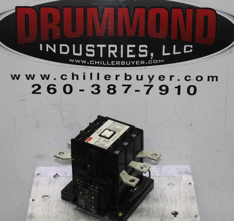 Used ABB CONTACTOR EH145C-YL11 200 AMP 600 VAC 3-POLE 125 HP COIL: 24 VDC