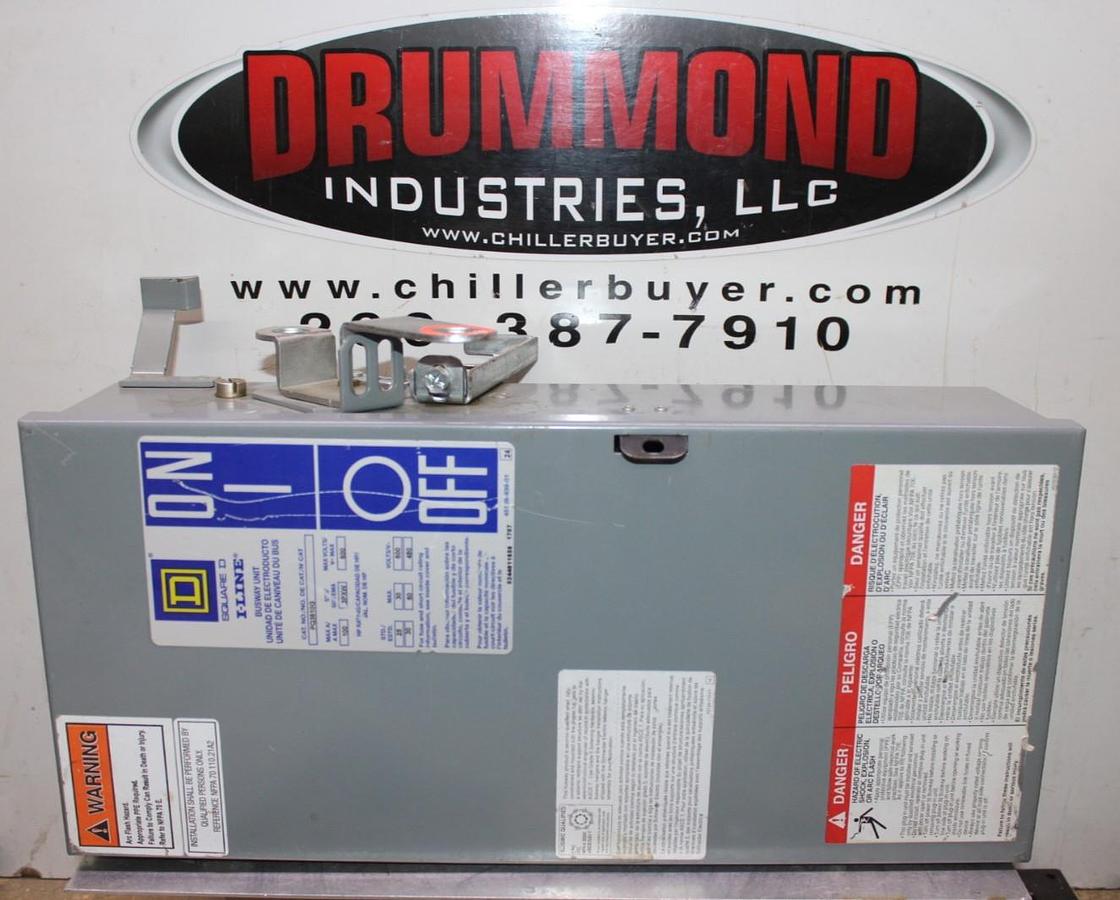 SQUARE D I-LINE BUSSWAY SWITCH UNIT PQ3610G 100 AMP 600 VAC *NEW SURPLUS*