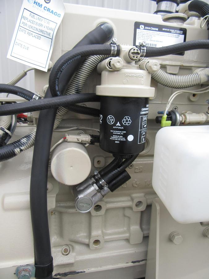Used 30 KW DIESEL GENERATOR KATOLIGHT 120/240V RE-CONNECTABLE 230 HRS VIDEO WE SHIP