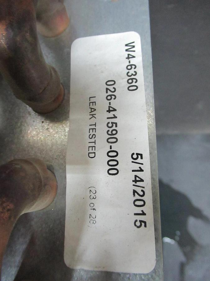 Used YORK DRIVE INTERNAL COOLING COIL WITH FANS MODEL: 026-41590-000 W4-6360