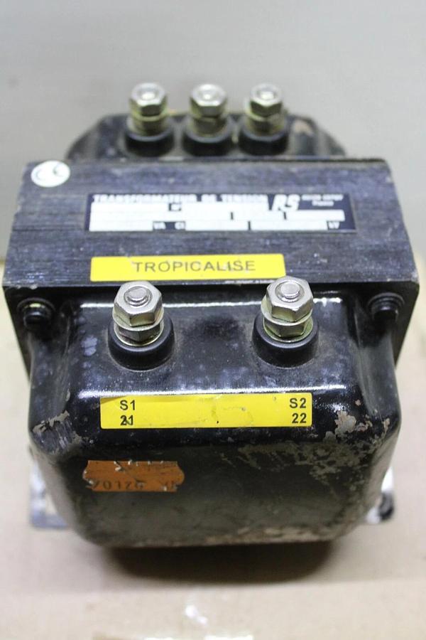 Used 45120 CEPOY TRANSFORMER 00/281520/4 20 VA 0.75/3 KV 120/V3-120 100