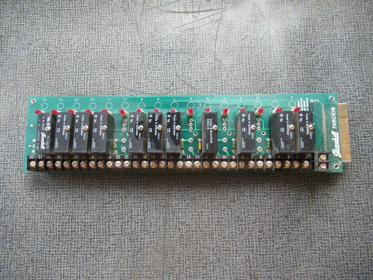 Used GRAYHILL I/O CIRCUIT BOARD 70RCK16 **WARRANTY INCLUDED**