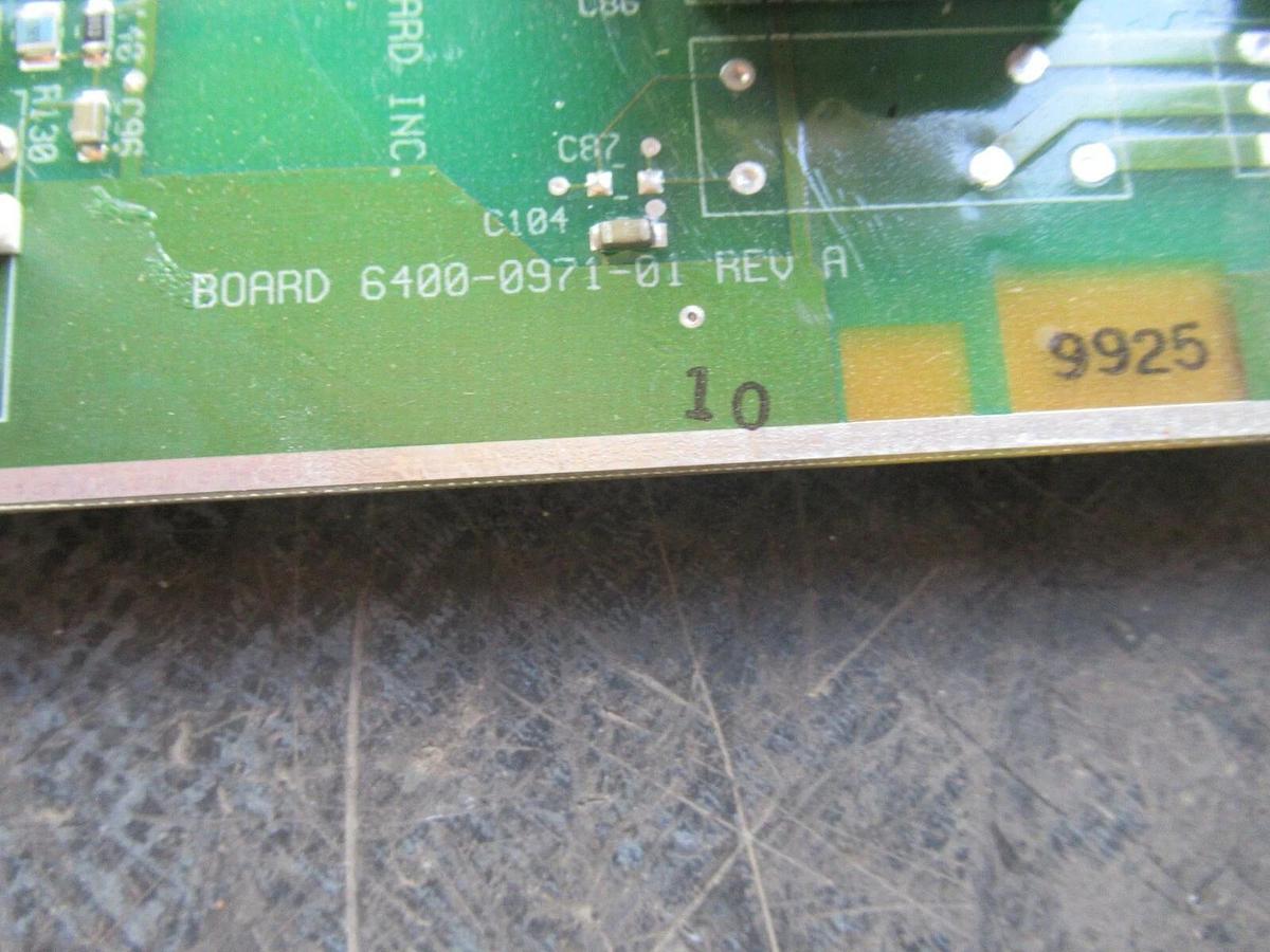 Used TRANE CIRCUIT BOARD 6400-0971-01 REV A **WARRANTY INCLUDED**