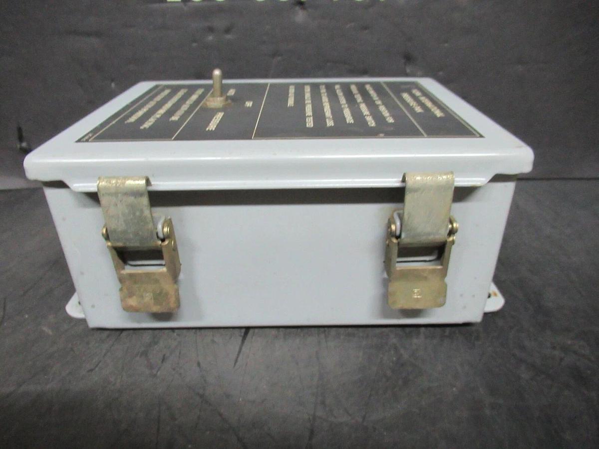 Used YORK PRESSURE-PAK SWITCH ENCLOSURE: A-806CHQR NEMA 12/13 5 PSI **WARRANTY**