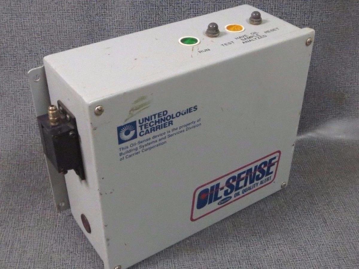 Used CARRIER OIL-SENSE QUALITY SENSOR 115V 1 PHASE MODEL 32GA400504