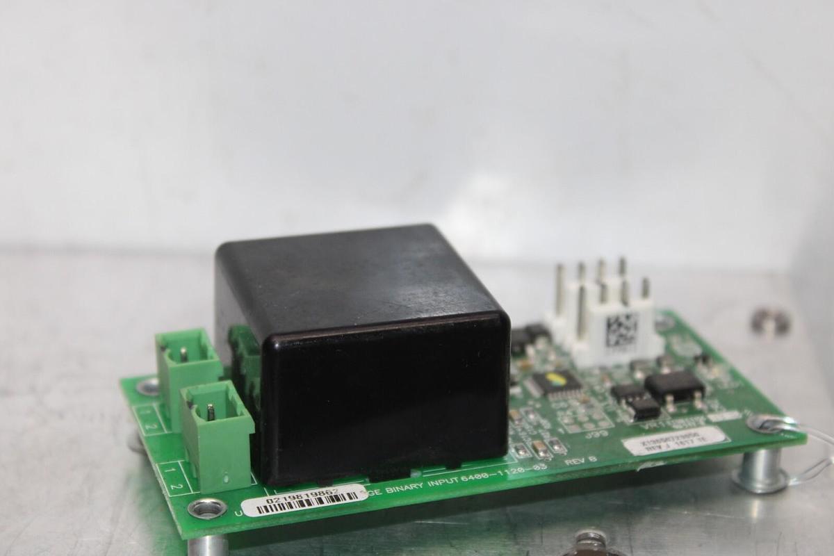 Used TRANE HIGH VOLTAGE BINARY CIRCUIT BOARD 6400-1120-03 REV. B X13650729050 REV. J