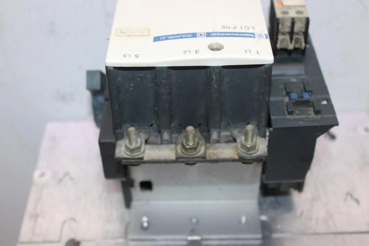 Used TELEMECANIQUE CONTACTOR LC1F115 600 VAC 175 AMP 3-POLE *WARRANTY*