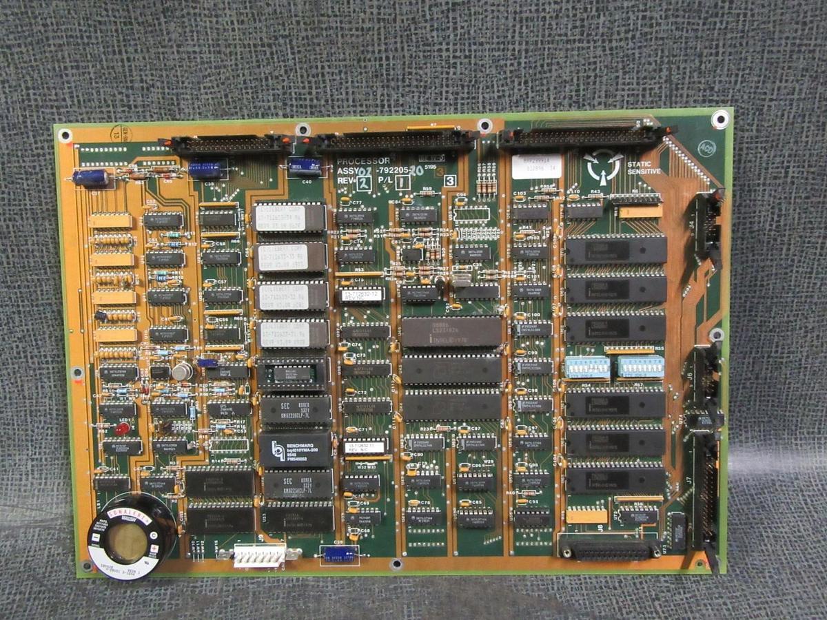 Used LIEBERT PROCESSOR ASSEMBLY BOARD 02-792205-20 REV 2 *WARRANTY INCLUDED*