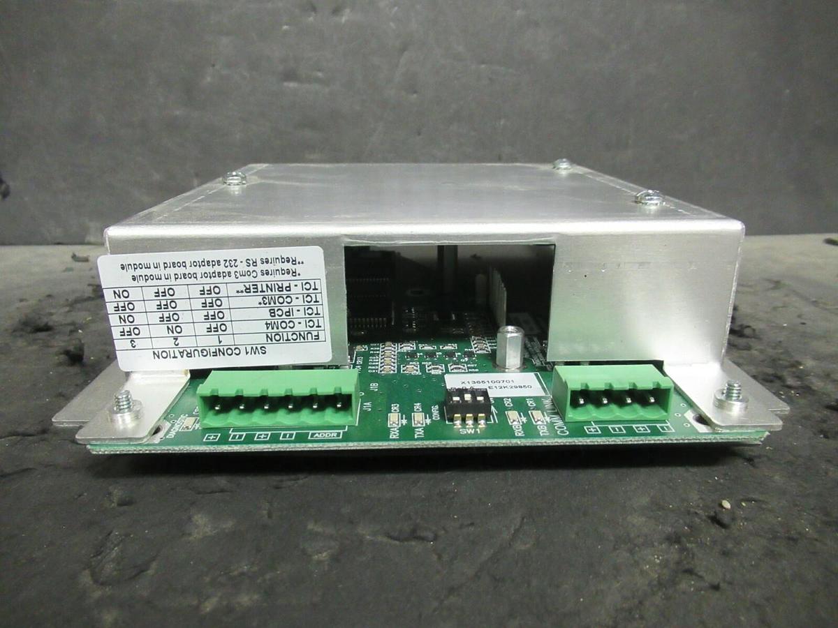 Used TRANE CHILLER SWITCH MODULE X1365100701 REV 0.A SW1 CONFIG TCI FUNCTION WARRANTY