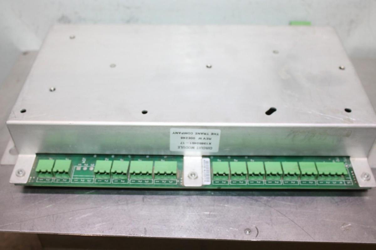 Used TRANE CHILLER CIRCUIT MODULE X13650451-17 REV. W M254160-MJ009716 *WARRANTY*