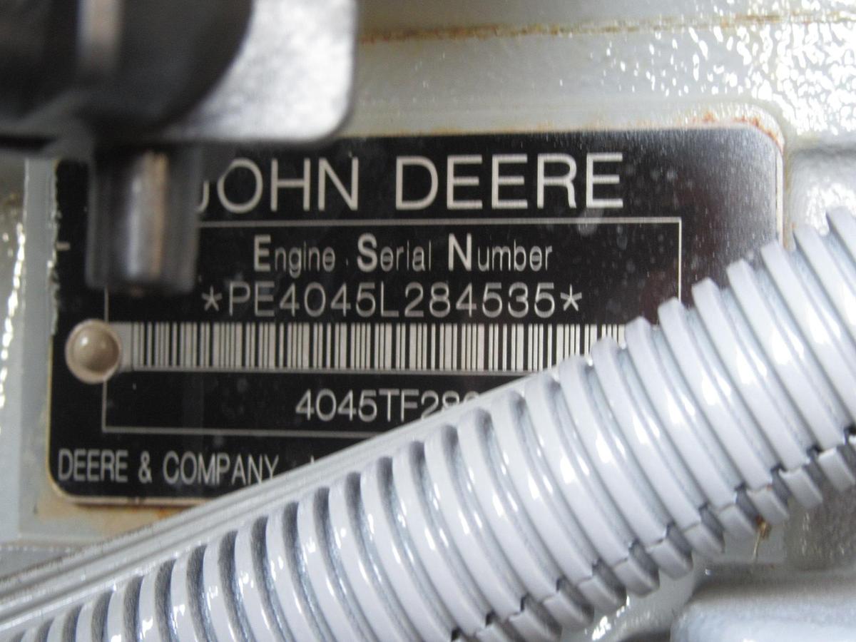 Used 50 KW DIESEL GENERATOR MTU 120/208V 3 PH JOHN DEERE SOUND ENCLOSED 158 HRS VIDEO 2016