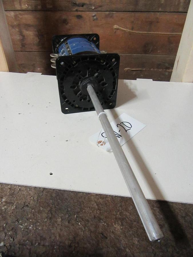 Used KRAUS & NAIMER 240 A C315 MULTI-POLE ROTARY DRUM SWITCH W/ A11 AUX 75 HP 480 VAC