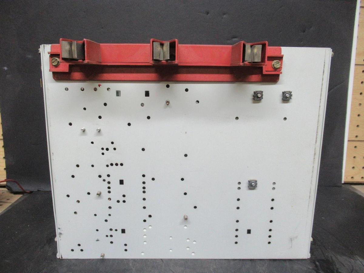 Used CUTLER HAMMER MOTOR CONTROL BUCKET 12" NEMA SIZE 1 STARTER 600 V 15 AMP BREAKER