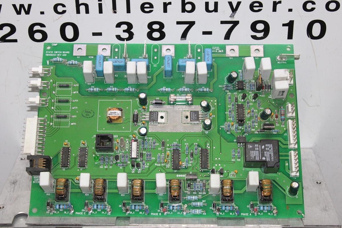 Used POWERWARE STATIC SWITCH BOARD 118400223 REV. A00 K60800144A **WARRANTY**
