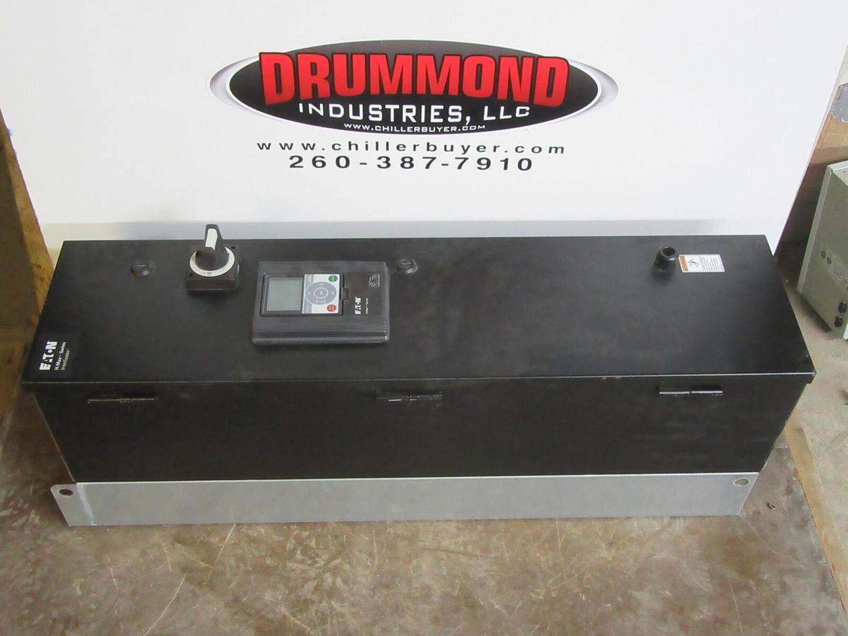 Used EATON VARIABLE SPEED DRIVE H-MAX INTELLIPASS HMX0143NA 480 VAC 14 AMP 10 HP