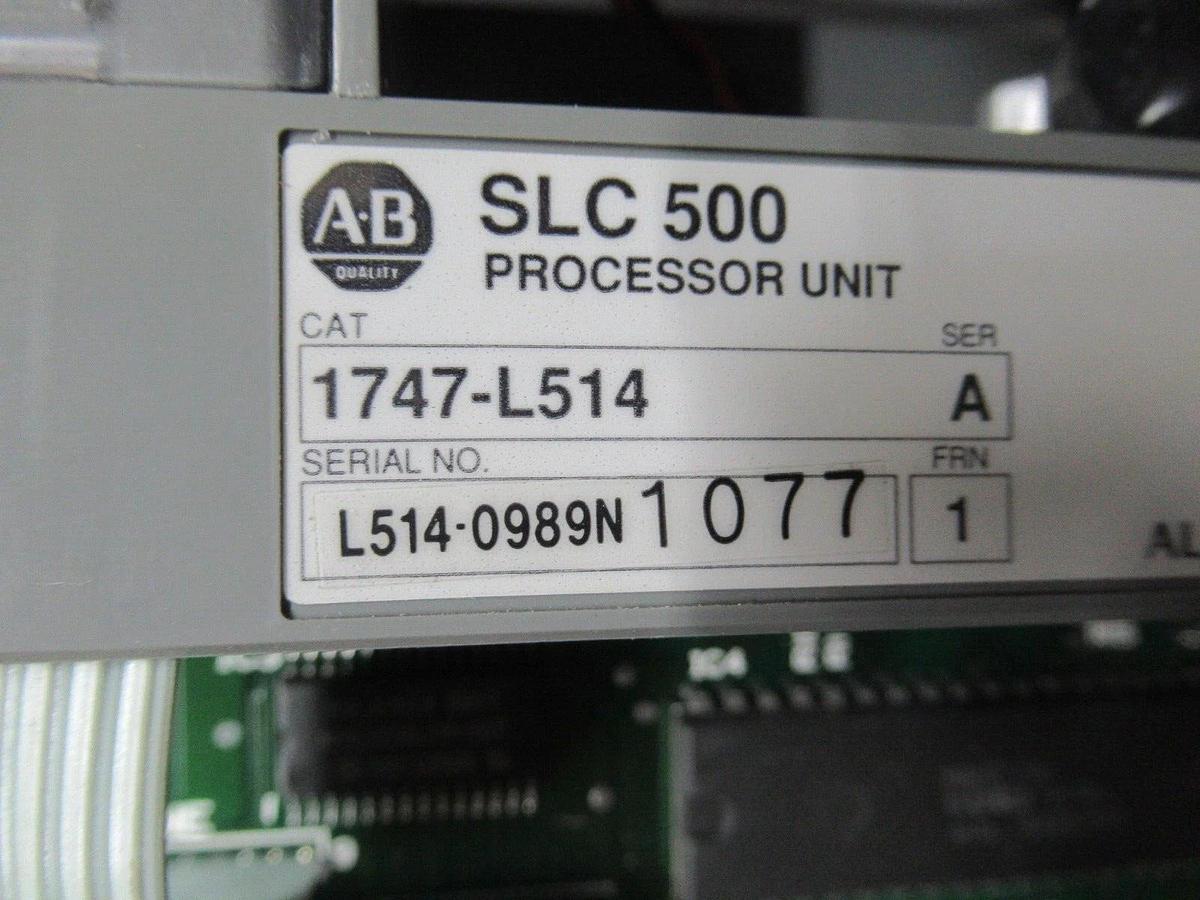 ALLEN BRADLEY SLC-500 PROCESSING UNIT 1747-L514 SER. A *NEW SURPLUS*