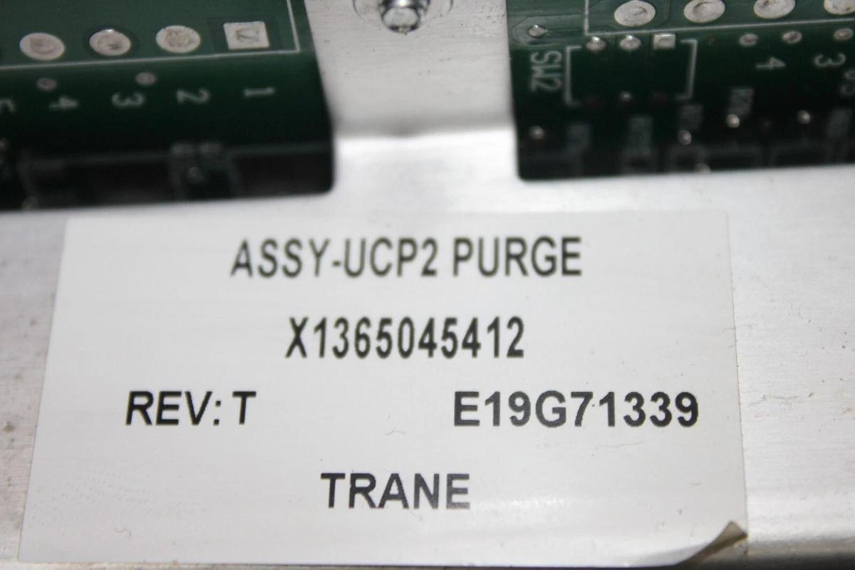 Used TRANE CHILLER UCP32 PURGE MODULE X1365045412 REV. T **WARRANTY INCLUDED**