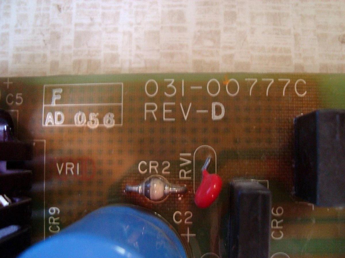 Used YORK JOHNSON CONTROLS STARTER CONTROL MODULE INTERFACE CARD 031-00777C REV D