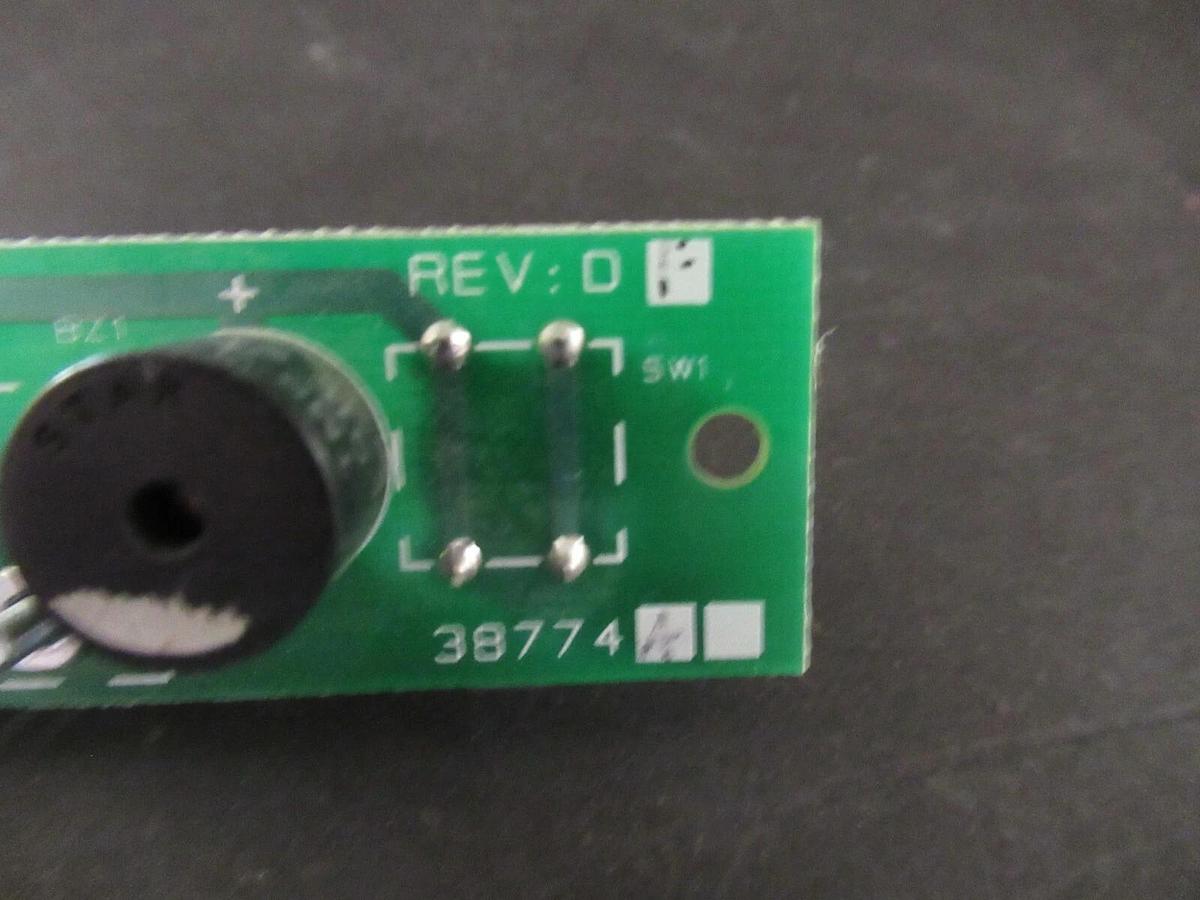 Used CIRCUIT BOARD 38744A REV DF UP1M-0700 SI08010002 **WARRANTY**