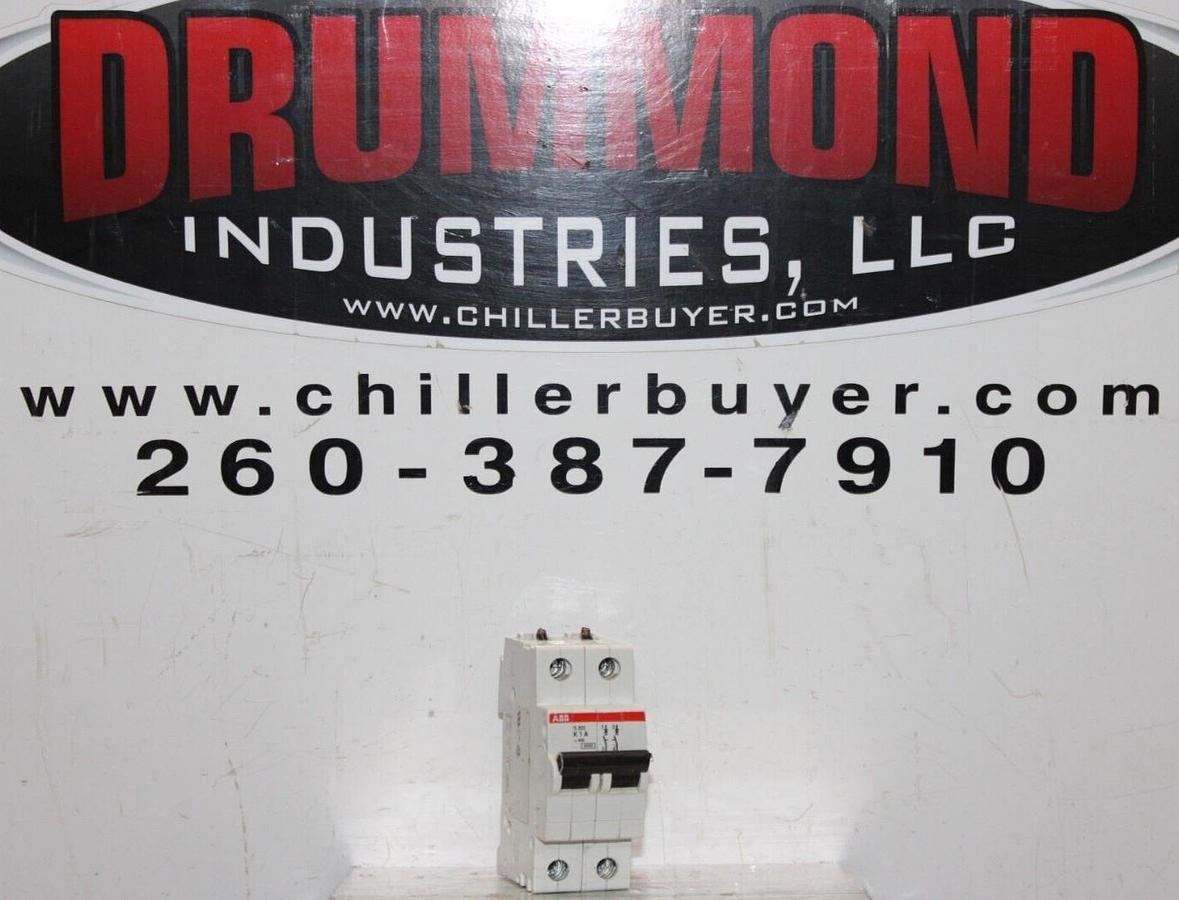 Used ABB CIRCUIT BREAKER S202-K1 277/480 VAC 2-POLE **WARRANTY INCLUDED**