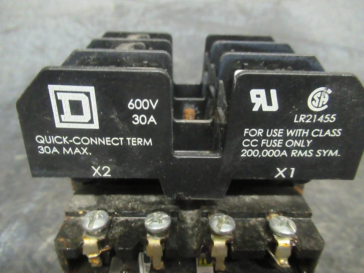 Used SQUARE D TRANSFORMER 9070TF50D1 50VA 50/60HZ 480V **WARRANTY INCLUDED**