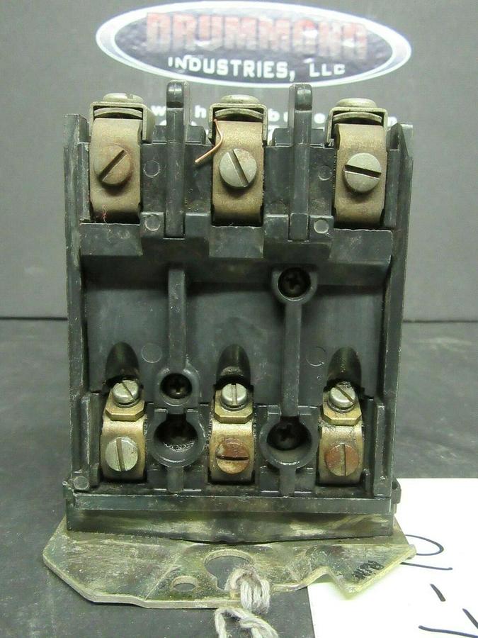 Used ALLEN BRADLEY STARTER 509-BOD SER. B 600 V 10 HP NEMA: 1 W/ 42185-800-01