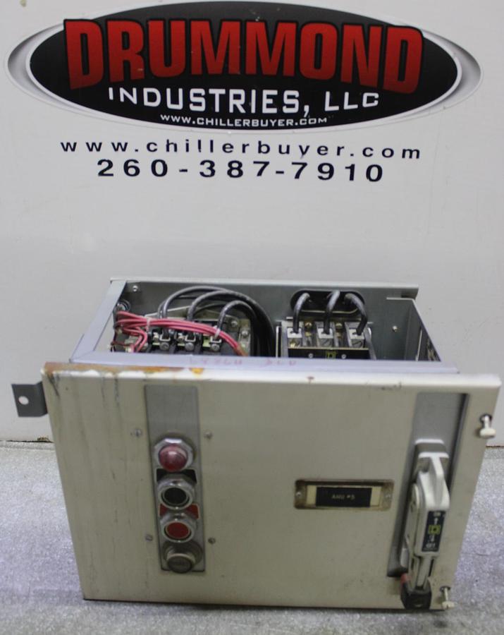 Used SQUARE D MOTOR CONTROL MCC FEEDER BUCKET MODEL 4 29" 200 AMP W/ DOOR