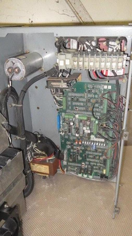 Used SQUARE D OMEGAPAK ADJUSTABLE VFD E07H10P16B16 5AF04F 460V 9.7A 3-PHASE 5HP