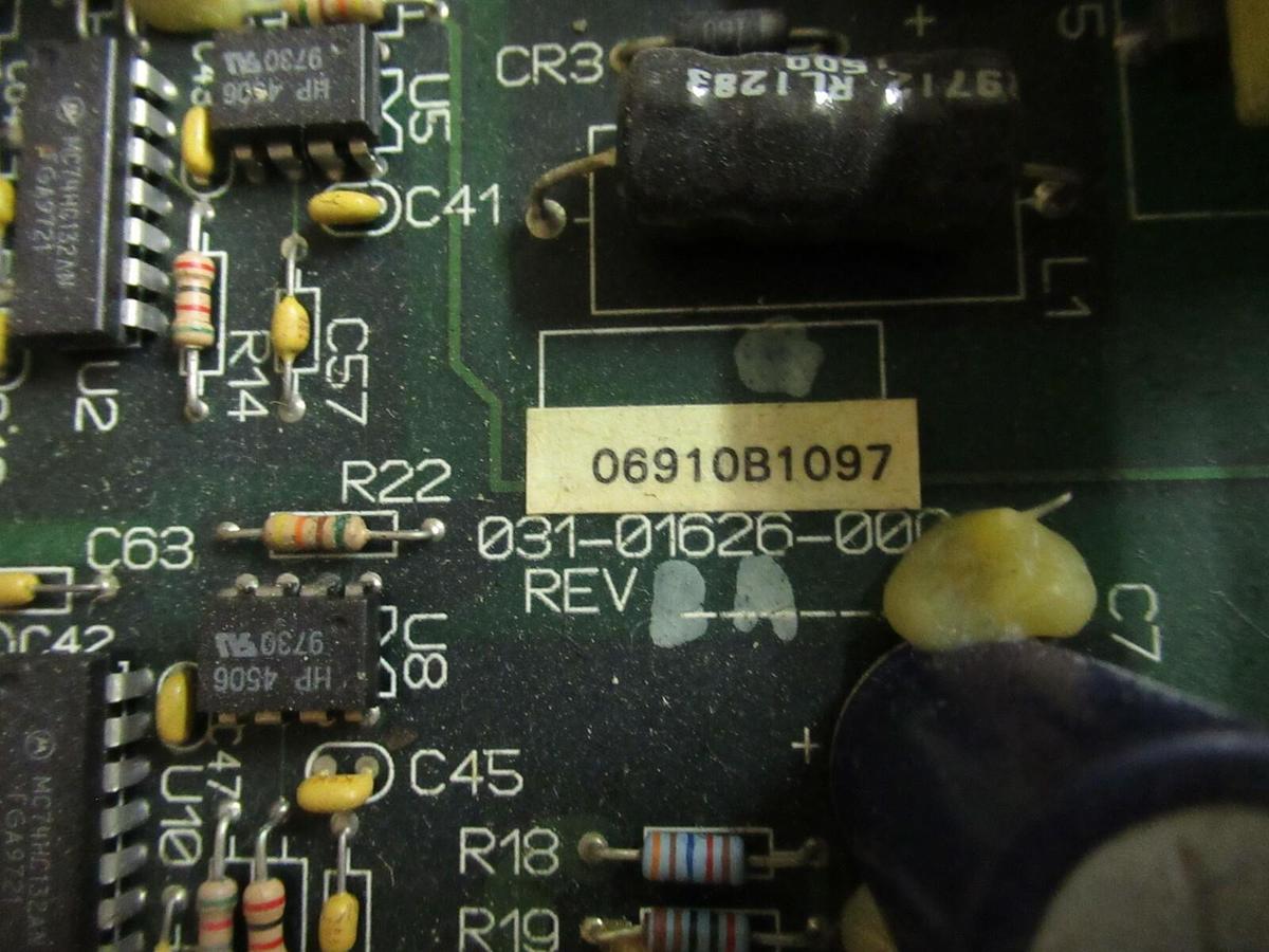 Used YORK CHILLER STARTER RECTIFIER FIRING BOARD 031-01626-000 REV BA 371-01485-101